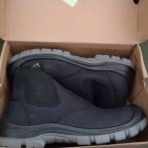 Taerdun Steel Toe Work Boots for Men 13